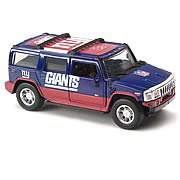 NFL Hummer with Fact Card - New York Giants