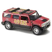 NFL Hummer with Fact Card - San Francisco 49ers