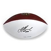 Troy Aikman Signed 'HOF 2006' White-Panel Football