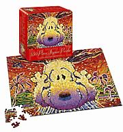 Peanuts Snoopy Nobody Barks in LA Puzzle
