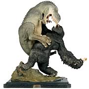 King Kong V-Rex vs. Kong Statue