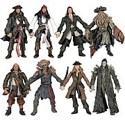 Pirates 2 Action Figures 3 3/4-Inch Wave 1 Set