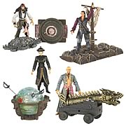 Pirates 3 Deluxe Action Figures 3 3/4-Inch Wave 1 Case