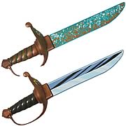 Pirates of the Caribbean 3 Jack Sparrow & Davy Jones Swords