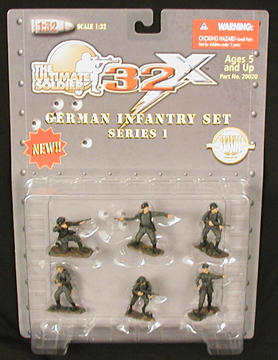 32X WWII German Infantry
