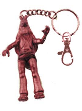Jar Jar Metal Key Chain