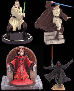 Miniature Figurines 4-Pack