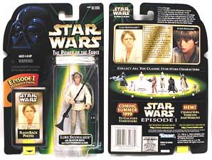 Flashback Luke Skywalker