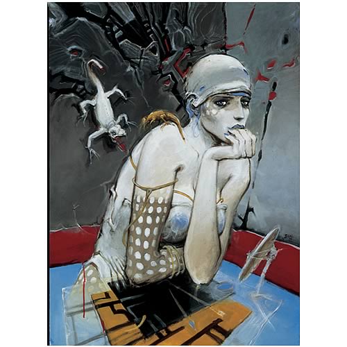 Enki Bilal Bleu Sang IV Poster