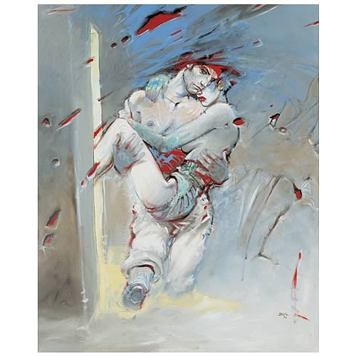 Enki Bilal Bleu Sand III Poster