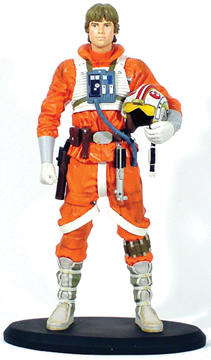 Star Wars Luke Skywalker X-Wing Pilot Cold Cast Statue