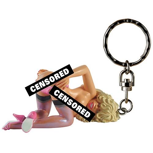 Pin-Up Blondy Key Chain