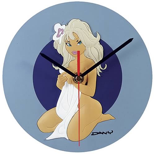 Pin-Up Blondy PVC Wallclock
