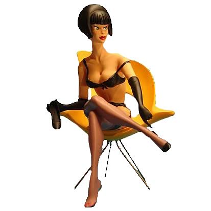 Pin-Up Kim Statue