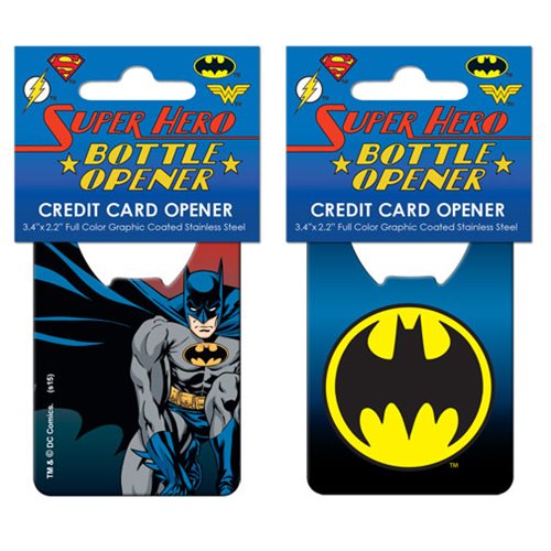 Batman Iconic Credit Card Bottle Opener