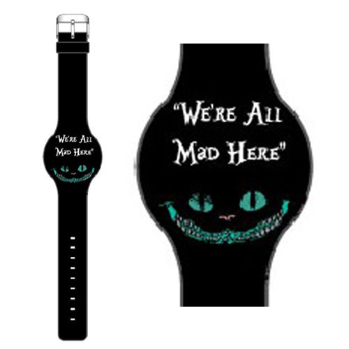 Alice in Wonderland We Are All Mad LED Watch