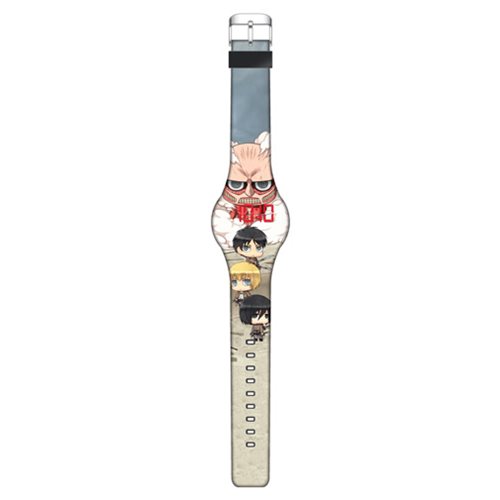 Attack on Titan Group Shot Image LED Watch