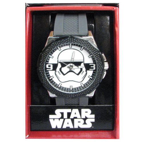 Star Wars Episode VII TFA Stormtrooper Gray Silicone Watch