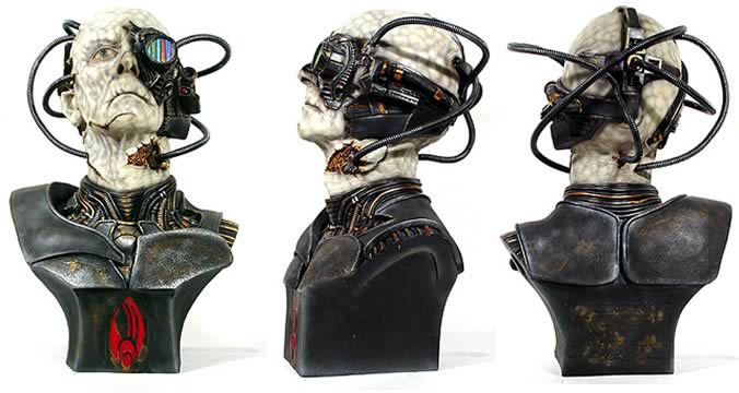 Life-Size Borg Bust