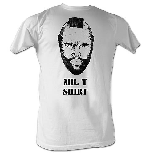 Mr. T Shirt White T-Shirt