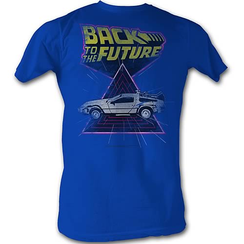 Back to the Future Speed Demon Blue T-Shirt