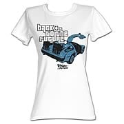Back to the Future GTA Parody White T-Shirt