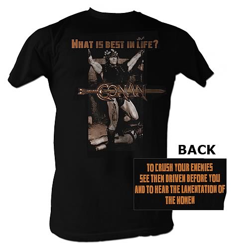 Conan the Barbarian Best in Life T-Shirt