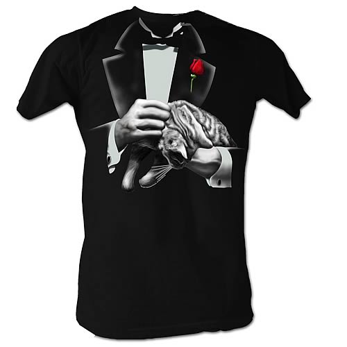 Godfather Vito Corleone Black T-Shirt