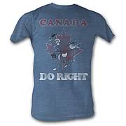 Dudley Do Right Blue T-Shirt