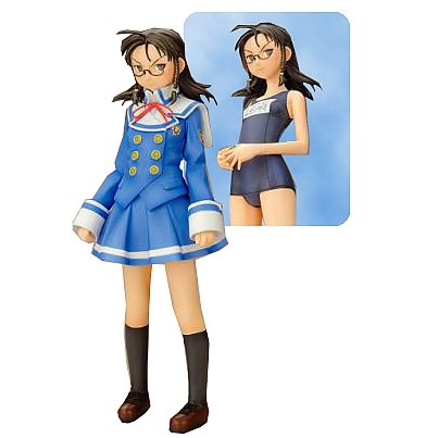 Genshiken Ogiue Chika Kujibiki Unbalance Cosplay Statue