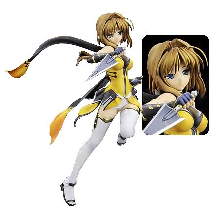 Beat Blades Haruka: Haruka Takamori Statue