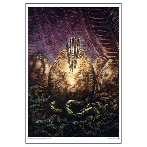 Aliens Theory of Propagation Paper Giclee Art Print
