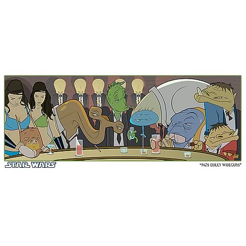 Star Wars Mos Eisley Wise GuysUnframed Paper Giclee