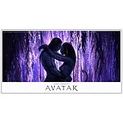 Avatar Jake and Neytiri Paper Giclee Print
