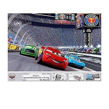 Disney Cars Leader of the Pack LE Unframed Giclee