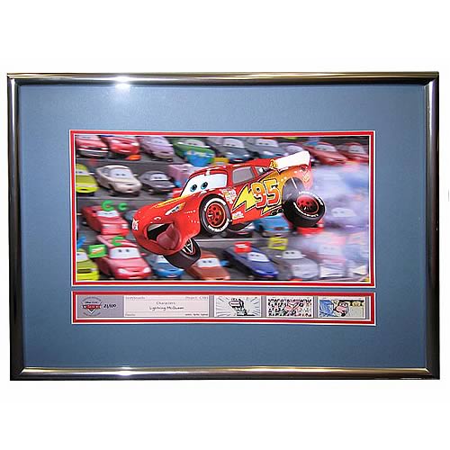 Disney Cars Air McQueen LE Framed Giclee