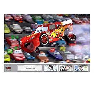 Disney Cars Air McQueen LE Unframed Giclee