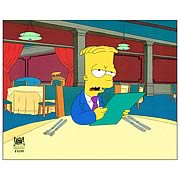 Simpsons Lisa the Greek Animation Cel