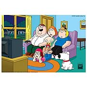 Family Guy Family on the Couch Giclee