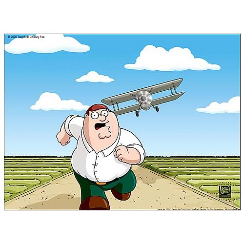 Family Guy North by Northwest Giclee