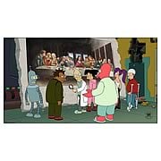 Futurama The Duh-Vinci Code Paper Giclee Print