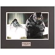 Halo 4 Master Chief and Cortana in Peril Pix-Cel Art Print