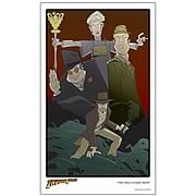 Indiana Jones The Ark's Dark Army Giclee Print