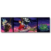 Disney Peter Pan Triptych Sericel Picture