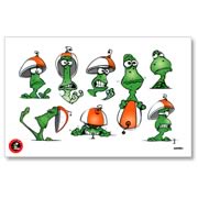 Pixar Lifted Stu Expressions Paper Giclee Print
