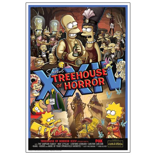 The Simpsons Treehouse of Horror XXIV Paper Giclee Print