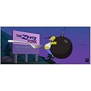 The Simpsons Movie Zesty Fork Limited Edition Pix-Cel