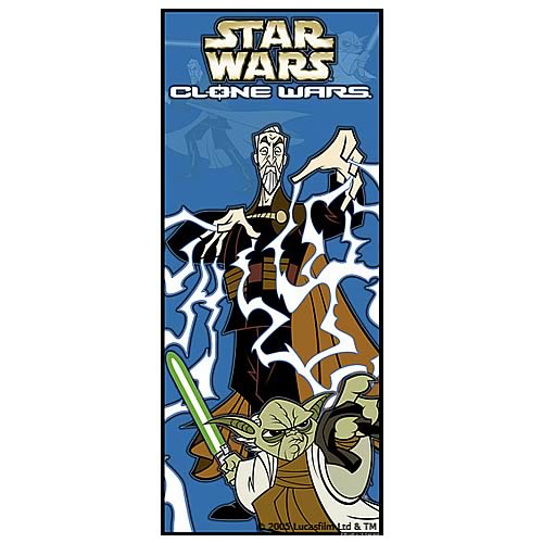 Star Wars Clone Wars Legends of the Force Blue Giclee