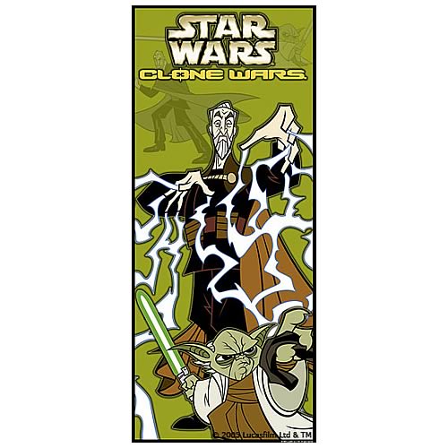Star Wars Clone Wars Legends of the Force Green Giclee