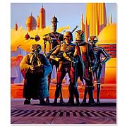 Star Wars Scourge of the Galaxy Bounty Hunter Giclee Print